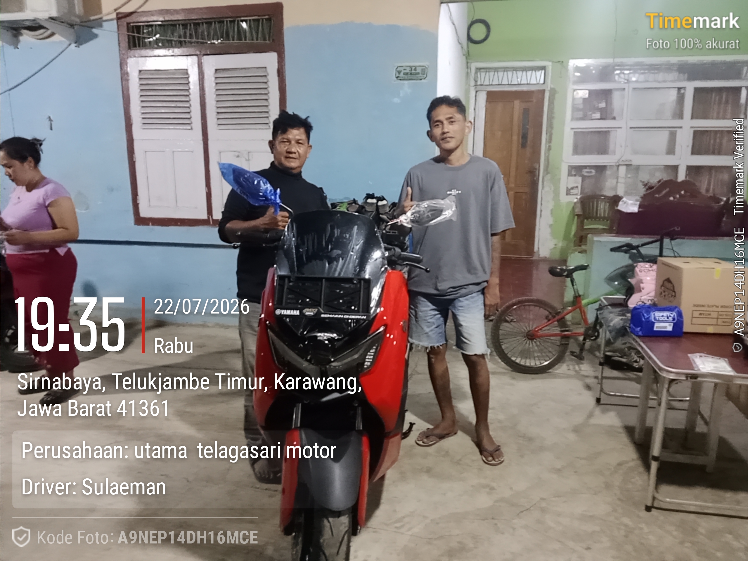 Penyerahan Unit Telukjambe