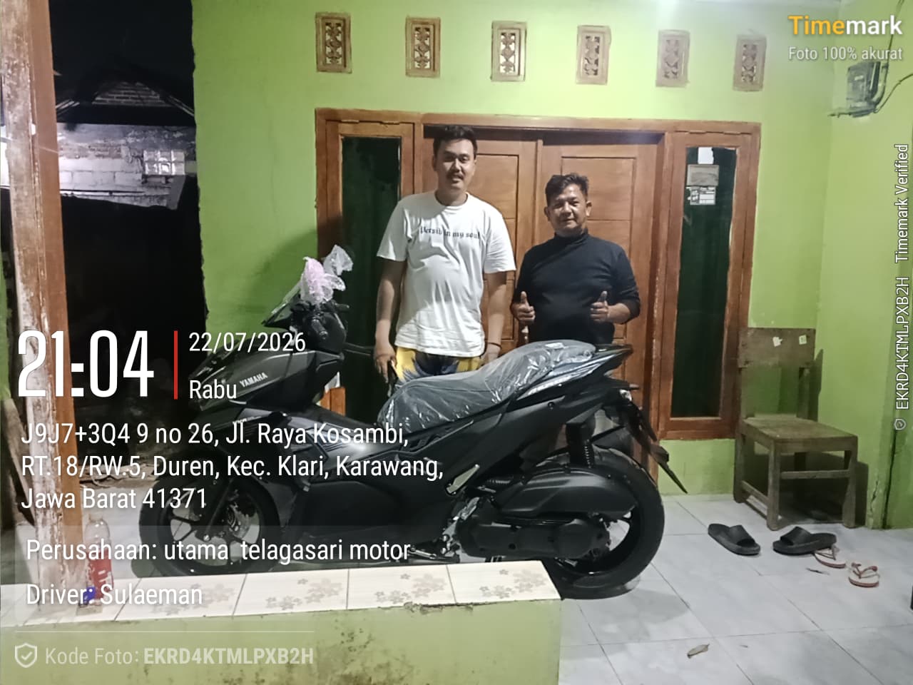 Penyerahan Unit Klari