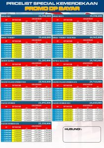brosur harga yamaha karawang